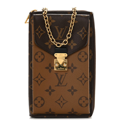 Louis Vuitton Reverse Monogram Metis Vertical Zippy Wallet 1 of 13