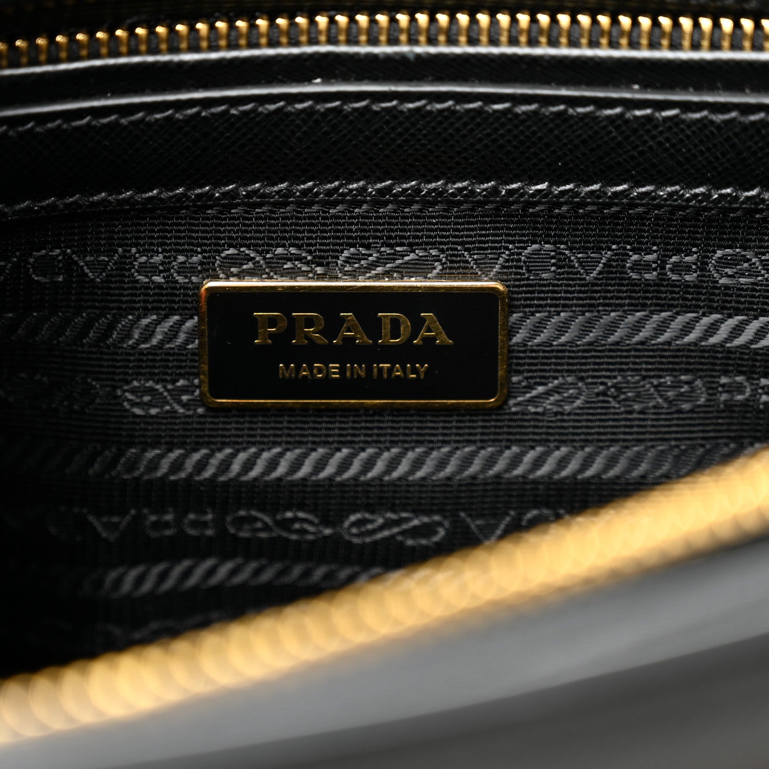 Prada Saffiano Lux Medium Tote Black 6 of 11
