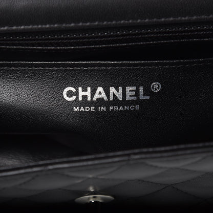 Chanel Lambskin Quilted Mini Rectangular Flap Black 6 of 10