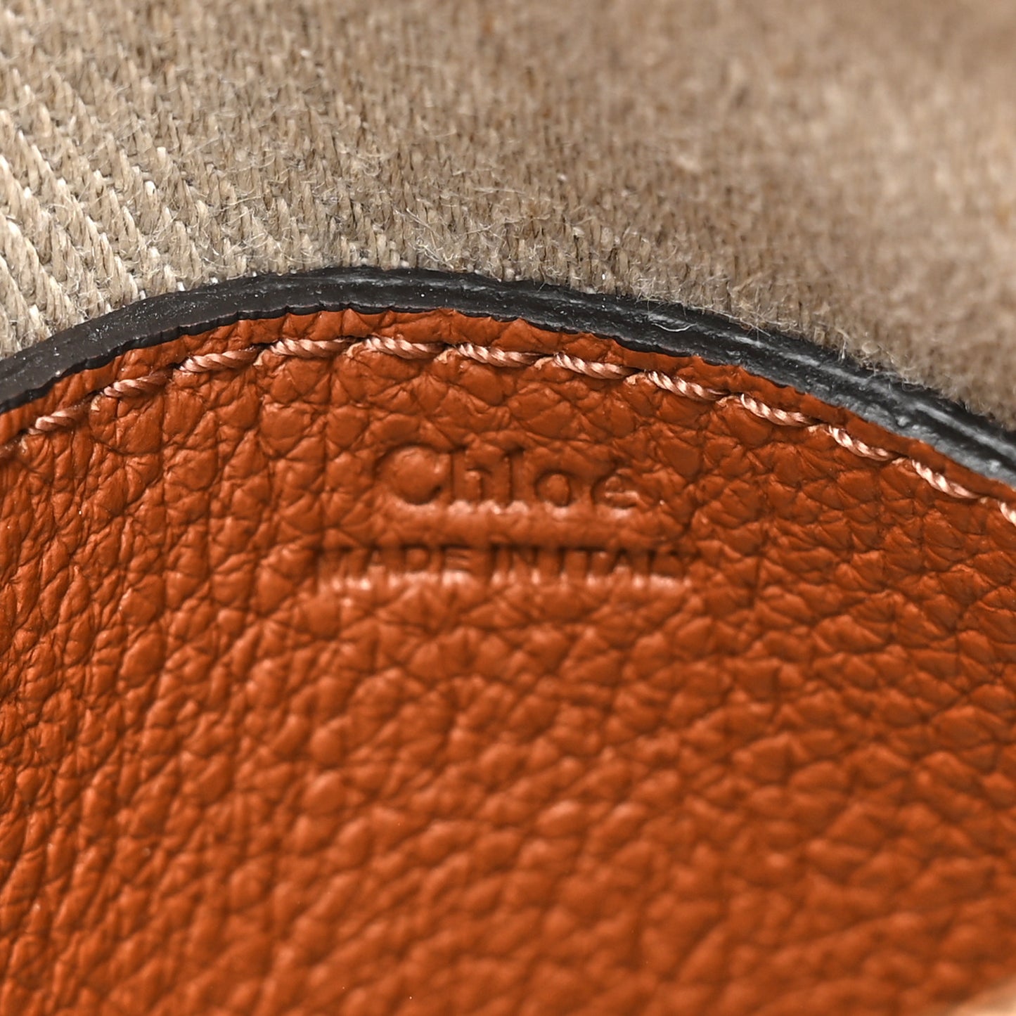 Calfskin Mini Marcie Satchel Tan