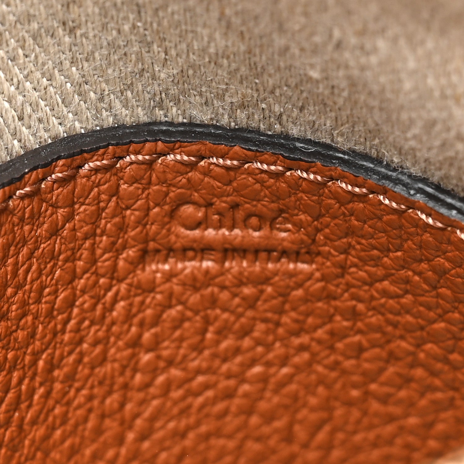 Chloe Calfskin Mini Marcie Satchel Tan 6 of 9