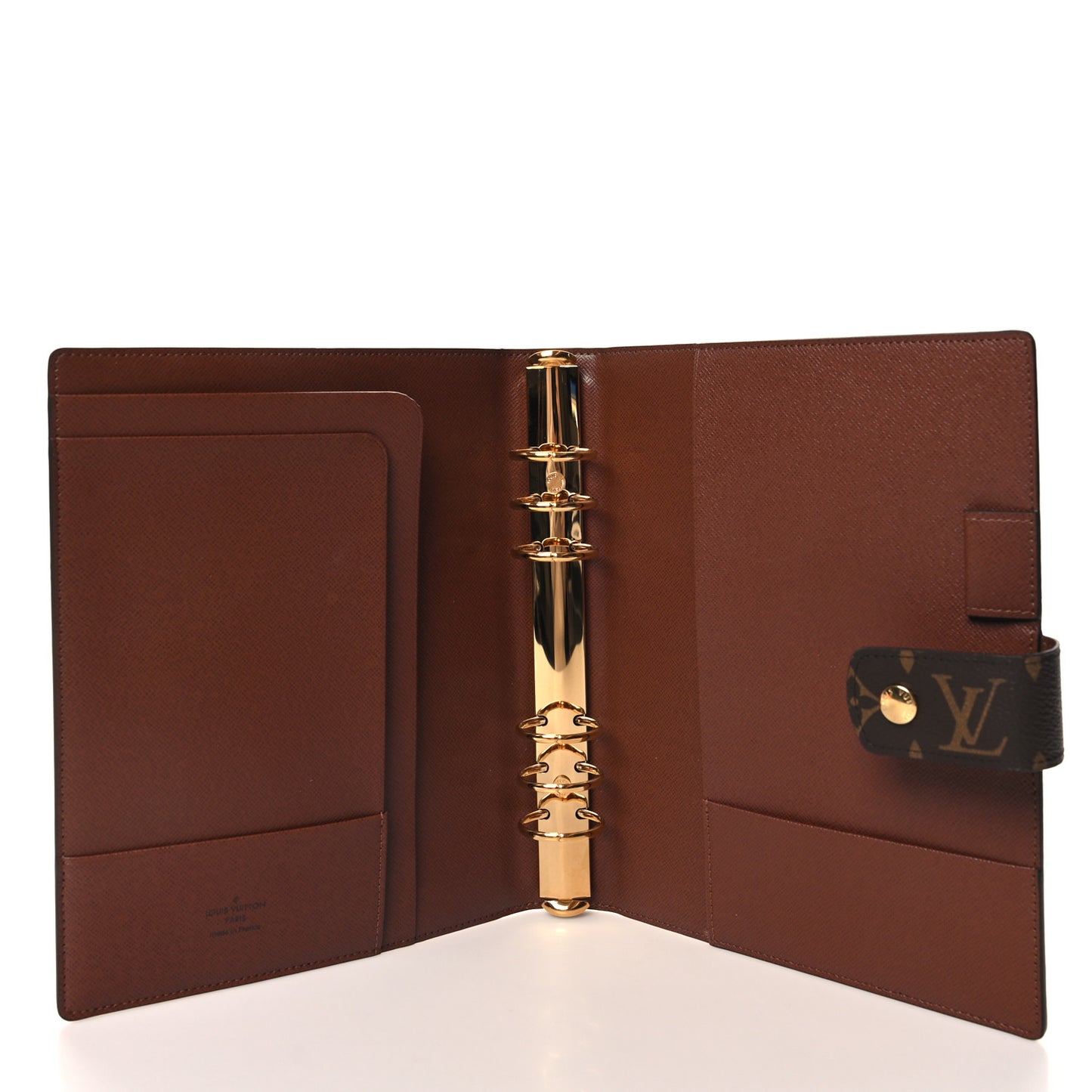 Monogram Large Ring Agenda Cover