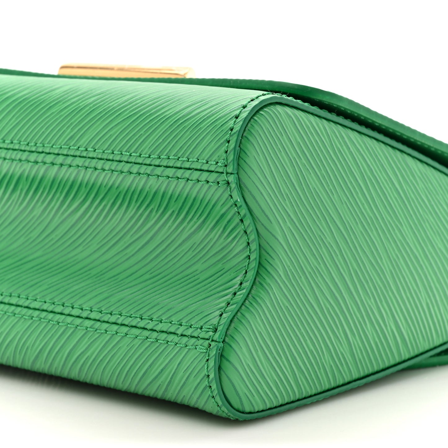 Epi Twist Shoulder Bag PM Serpentine Green