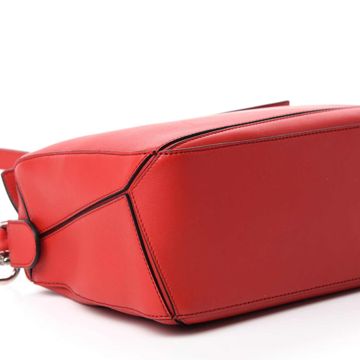 Calfskin Small Puzzle Bag Scarlet