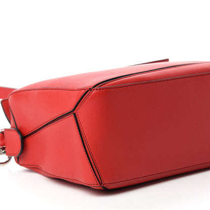 Loewe Calfskin Small Puzzle Bag Scarlet 6 of 10