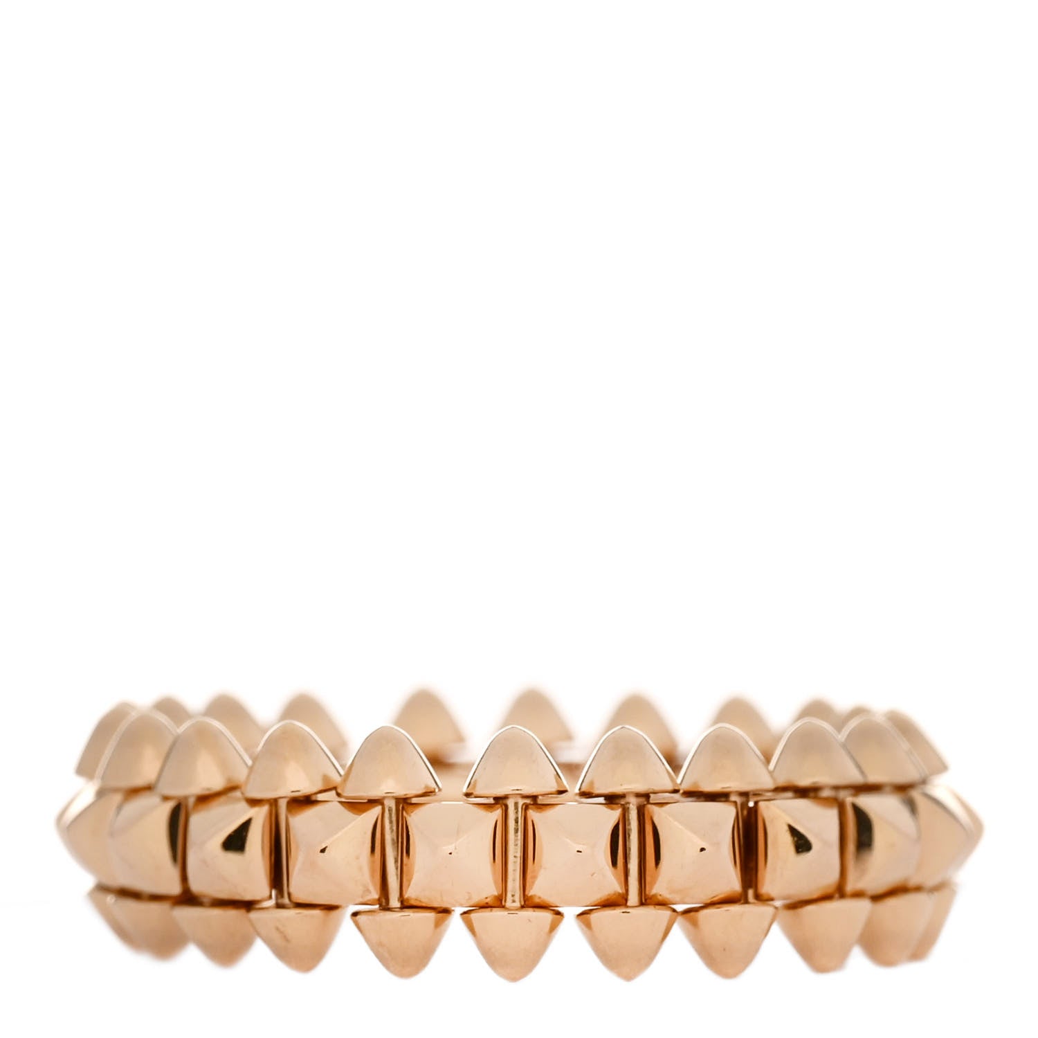 Cartier 18K Pink Gold SM Clash De Cartier Ring 52 6 1 of 5