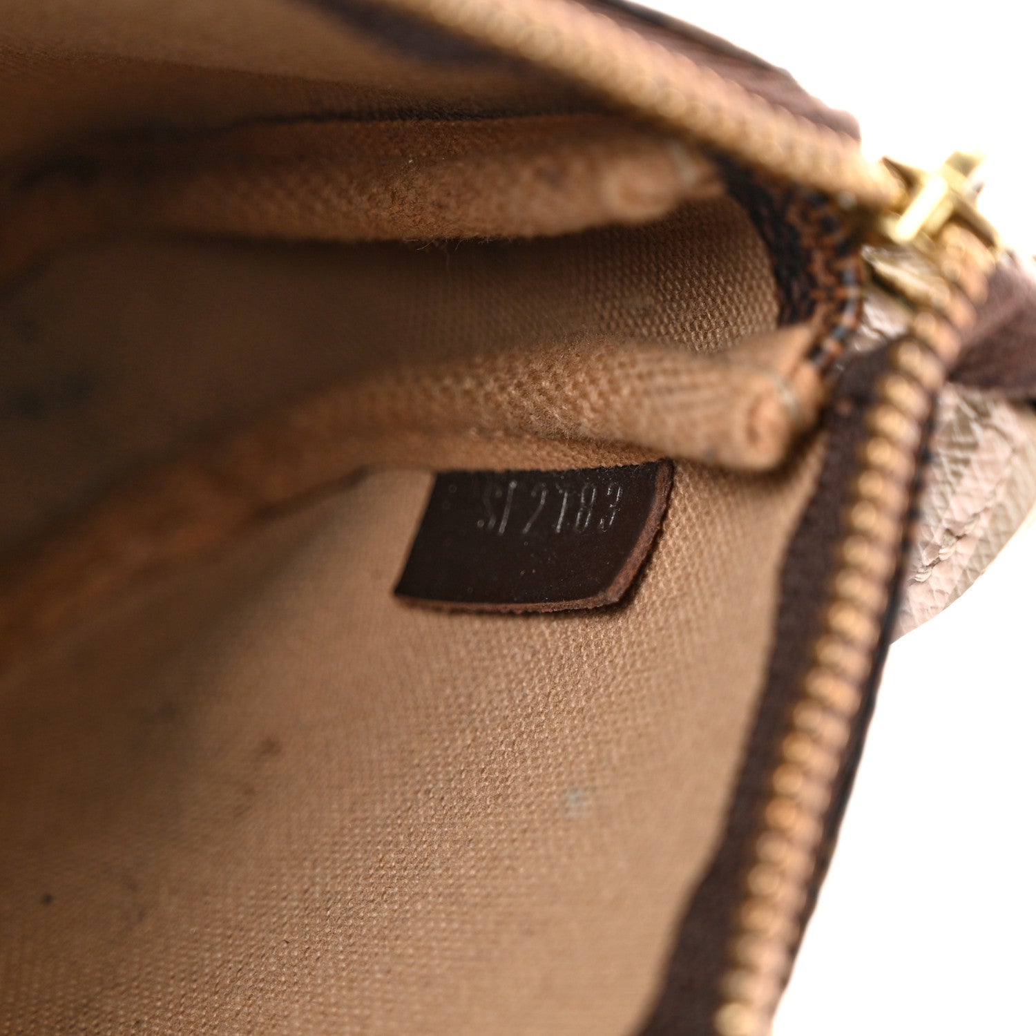 Louis Vuitton Damier Ebene Trunks and Locks Mini Pochette Accessories 6 of 8