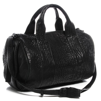 Alexander Wang Pebbled Lambskin Rocco Black Matte Black Hardware 3 of 7