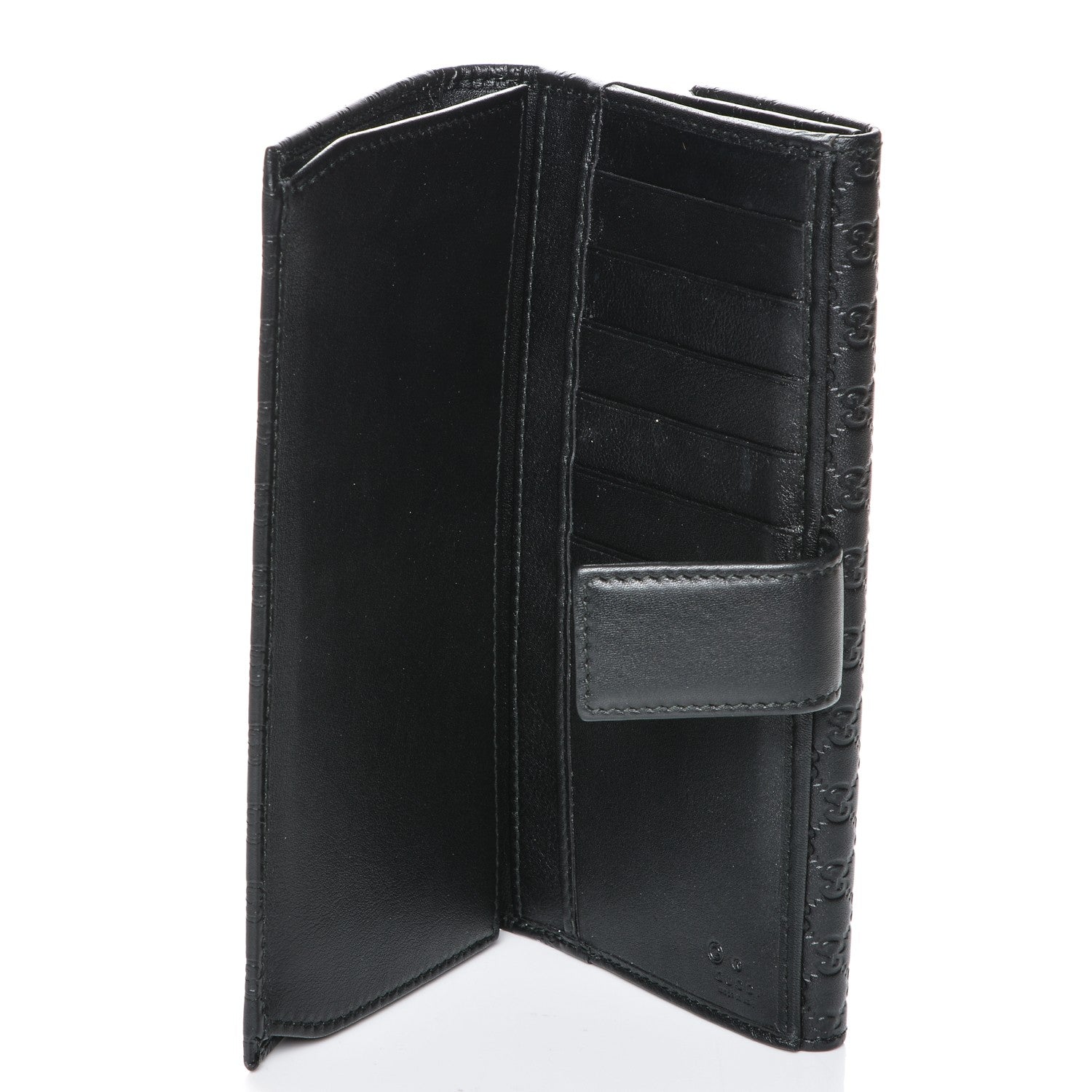 Gucci Microguccissima Continental Flap Wallet Black 6 of 8