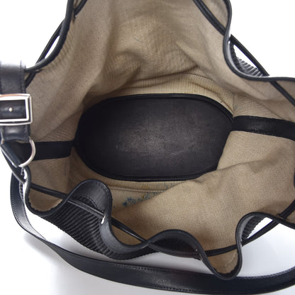 Hermes Barenia Crinoline Market Bag Black 5 of 11