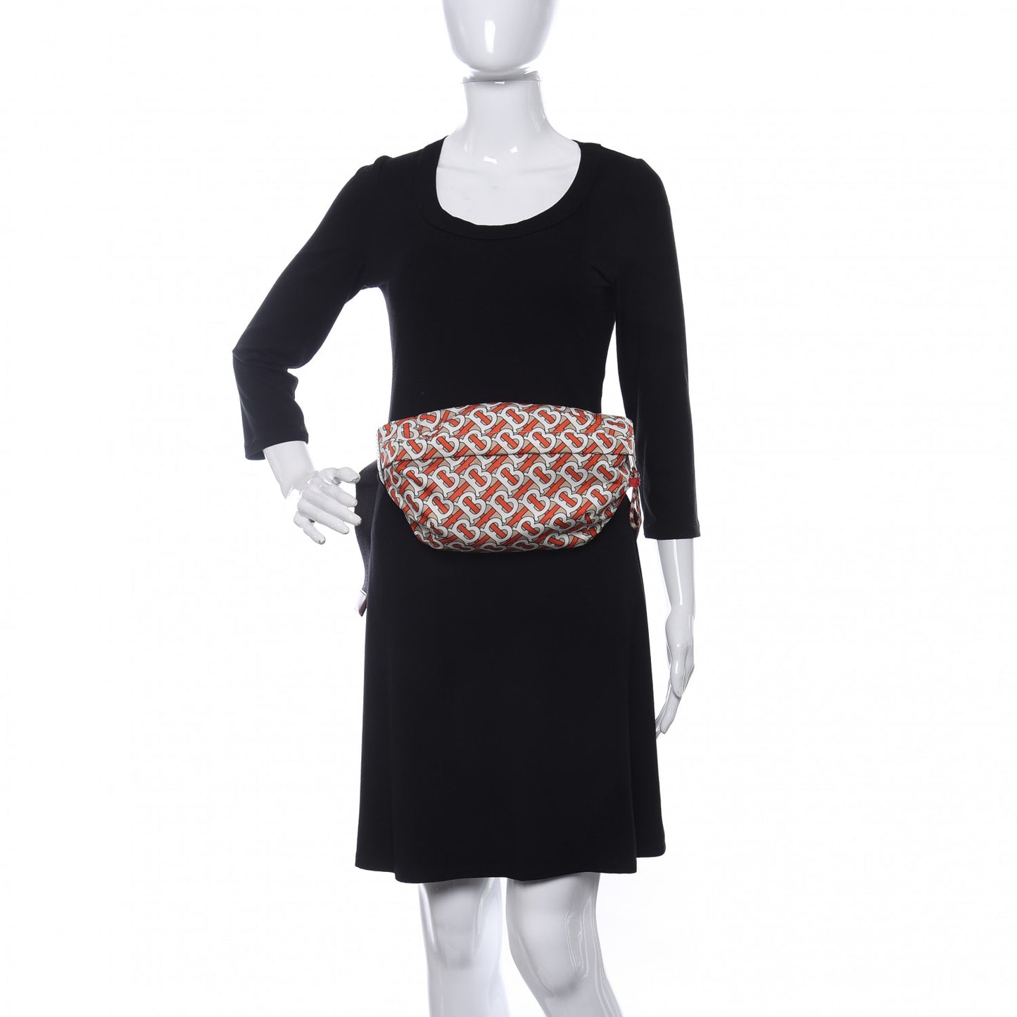 Nylon Monogram TB Sonny Bum Bag Vermillion