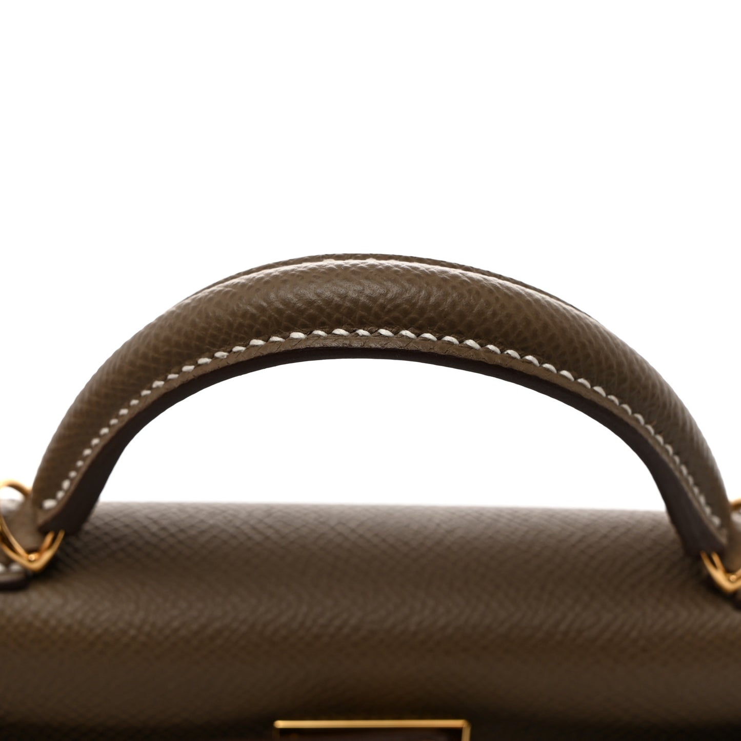 Epsom Mini Kelly Sellier 20 Etoupe