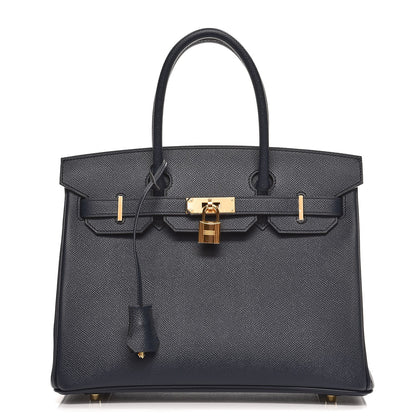 Hermes Epsom Birkin 30 Bleu Indigo 1 of 31