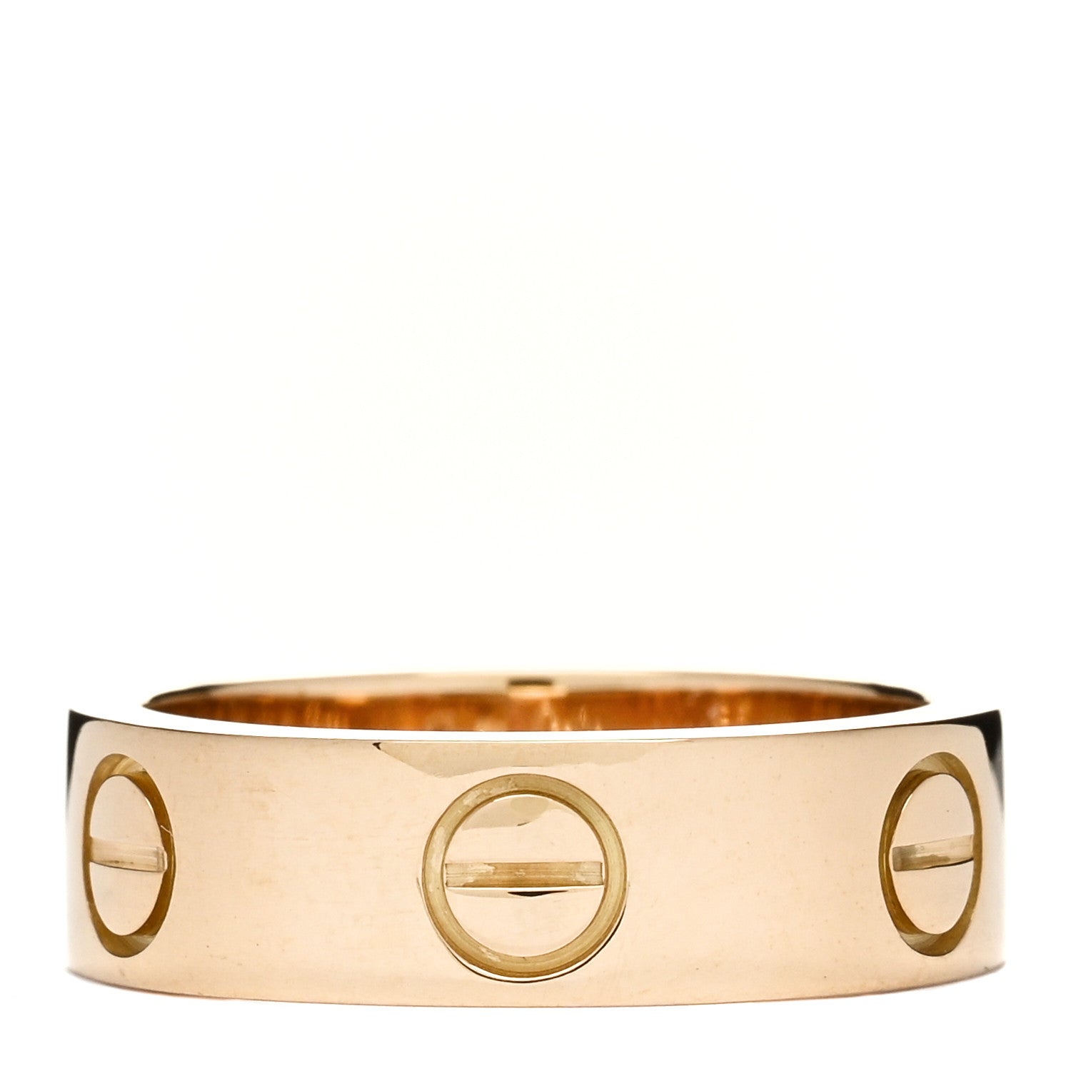 Cartier 18K Yellow Gold 5.5mm LOVE Ring 50 5.25 2 of 3