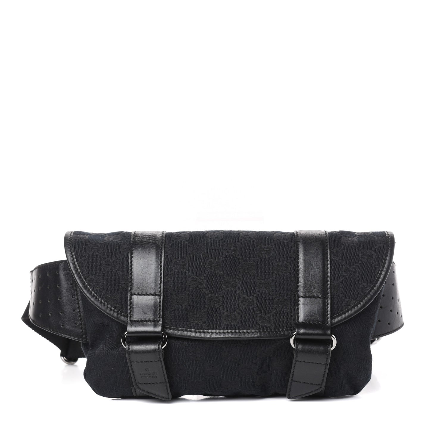 Monogram Waist Belt Bag Black