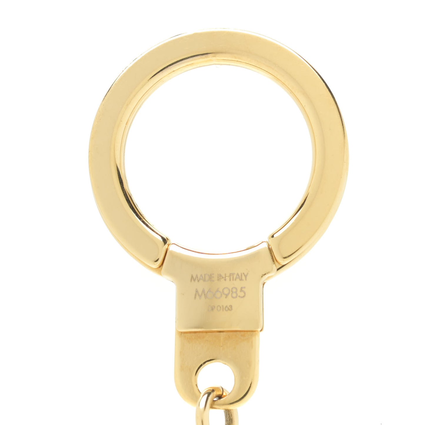 Enamel Iconic Speedy Bag Charm Chain Gold