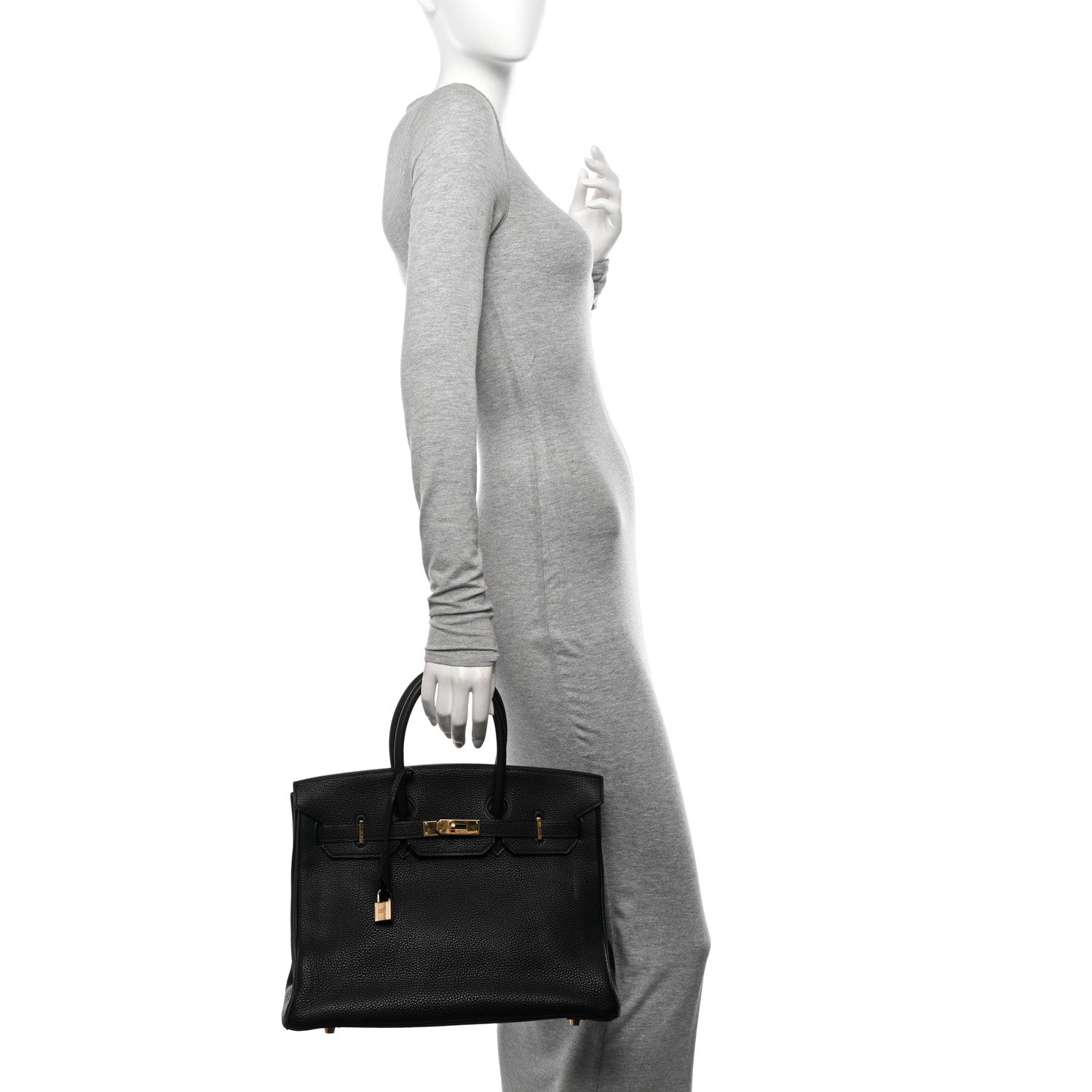 Hermes Togo Birkin 35 Black 2 of 13