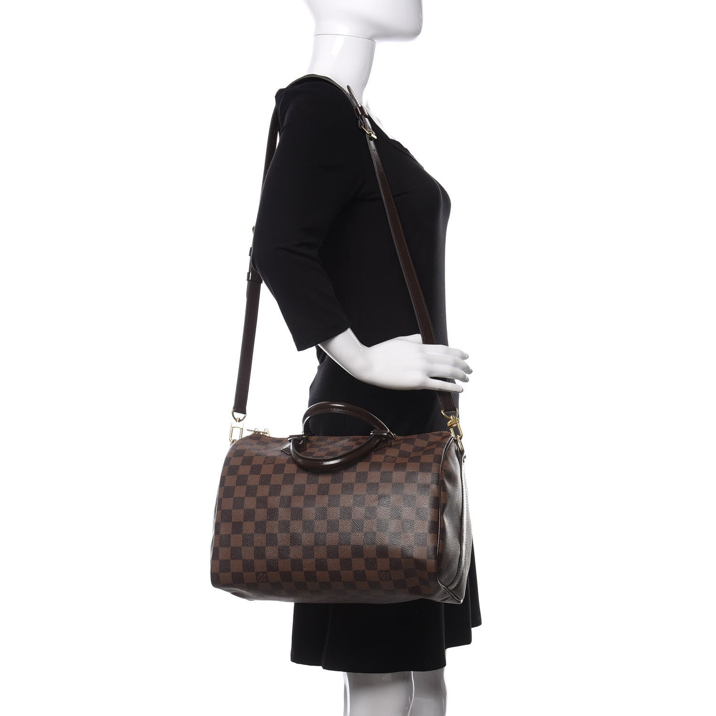 Damier Ebene Speedy Bandouliere 30