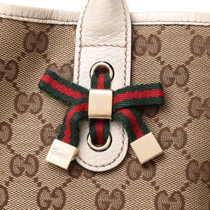 Gucci Monogram Medium Princy Tote Off White 8 of 11