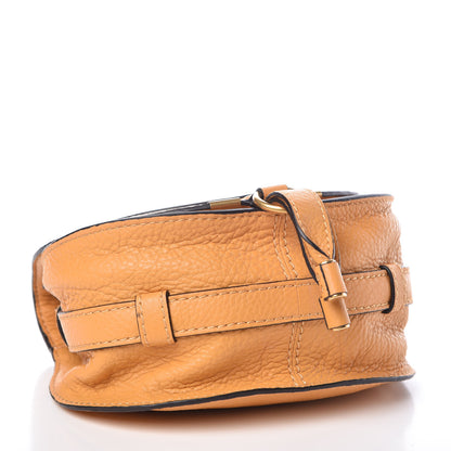 Chloe Calfskin Mini Marcie Round Crossbody Bag Burning Camel 4 of 11