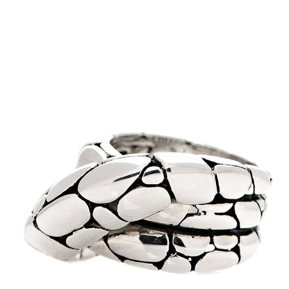 John Hardy Sterling Silver Kali Twist Ring 55 7.25 3 of 5