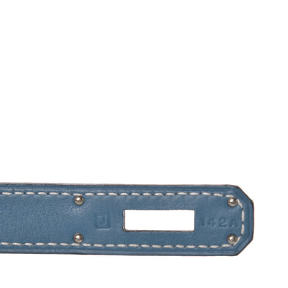 Hermes Swift Birkin 30 Blue Jean 6 of 22