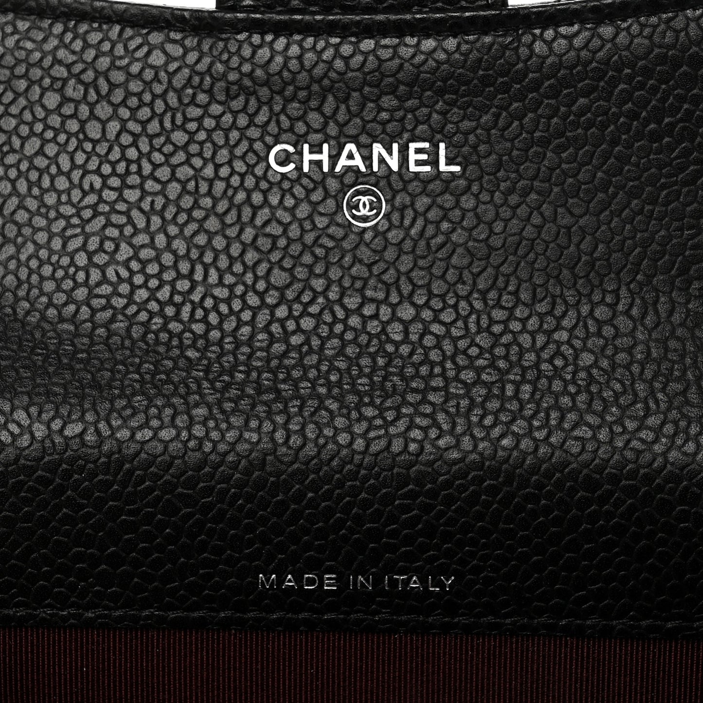 Caviar Quilted Flap Card Holder Black