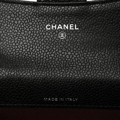 Chanel Caviar Quilted Flap Card Holder Black 6 of 8