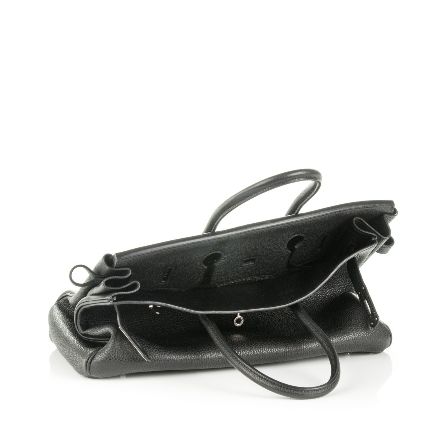 Hermes Taurillon Clemence Birkin 35 Black 23 of 27