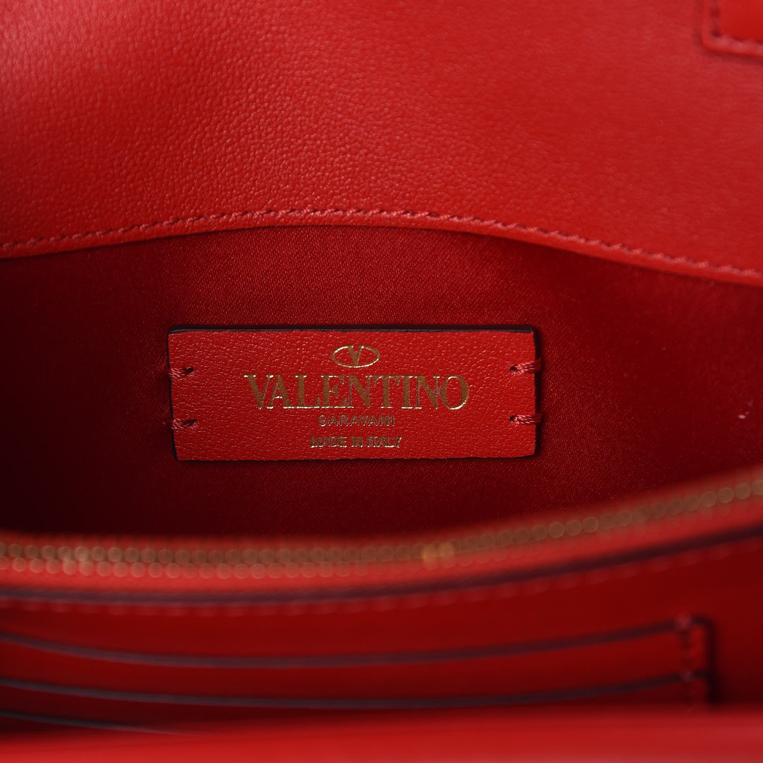 Valentino Garavani Smooth Calfskin Mini Vring Crossbody Bag Rouge Pur 6 of 8