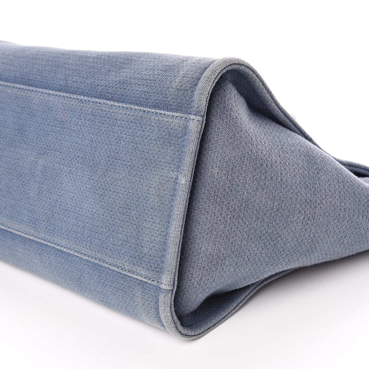 Canvas Deauville Large Tote Denim Blue