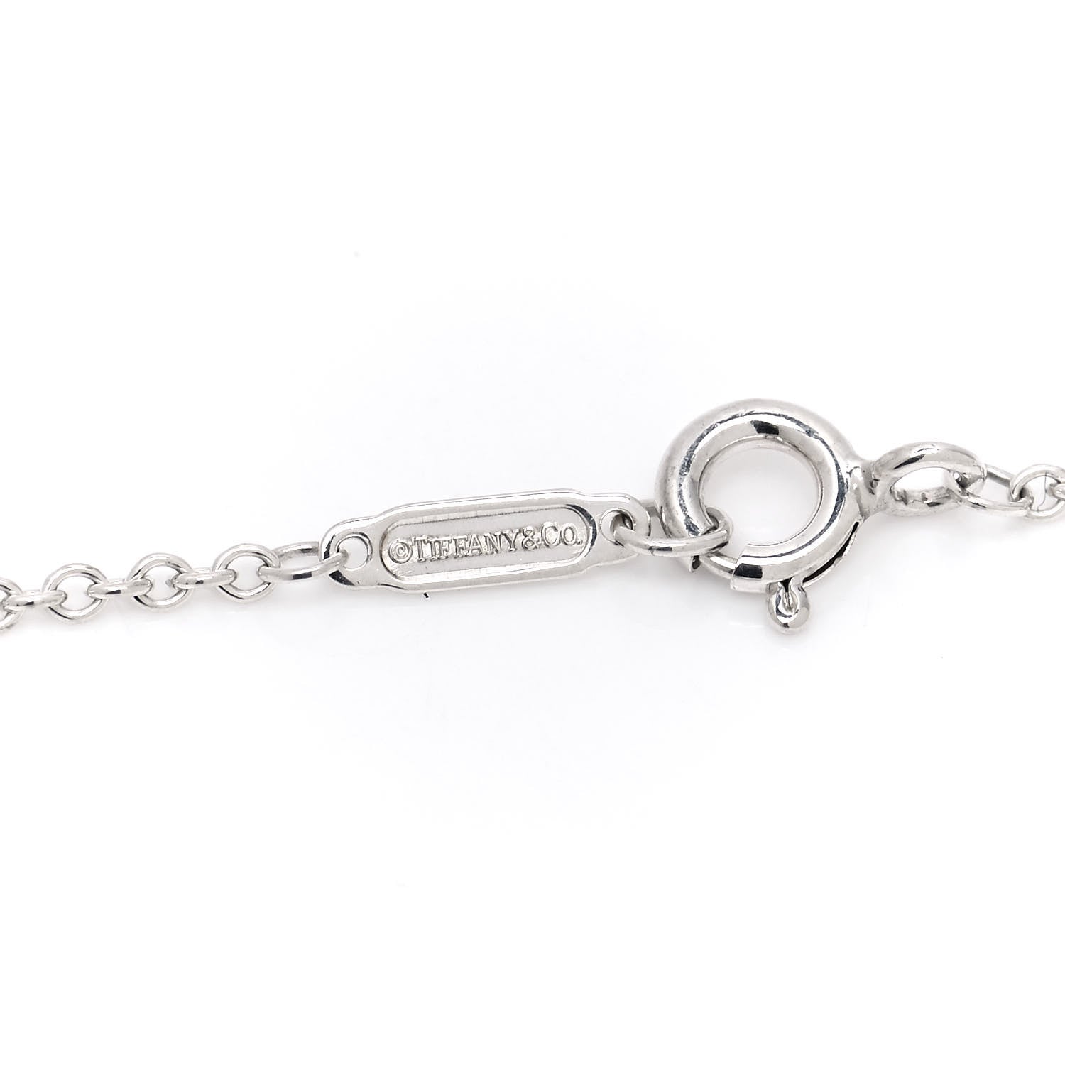 Tiffany Sterling Silver T Two Single Chain Bracelet 4 of 6