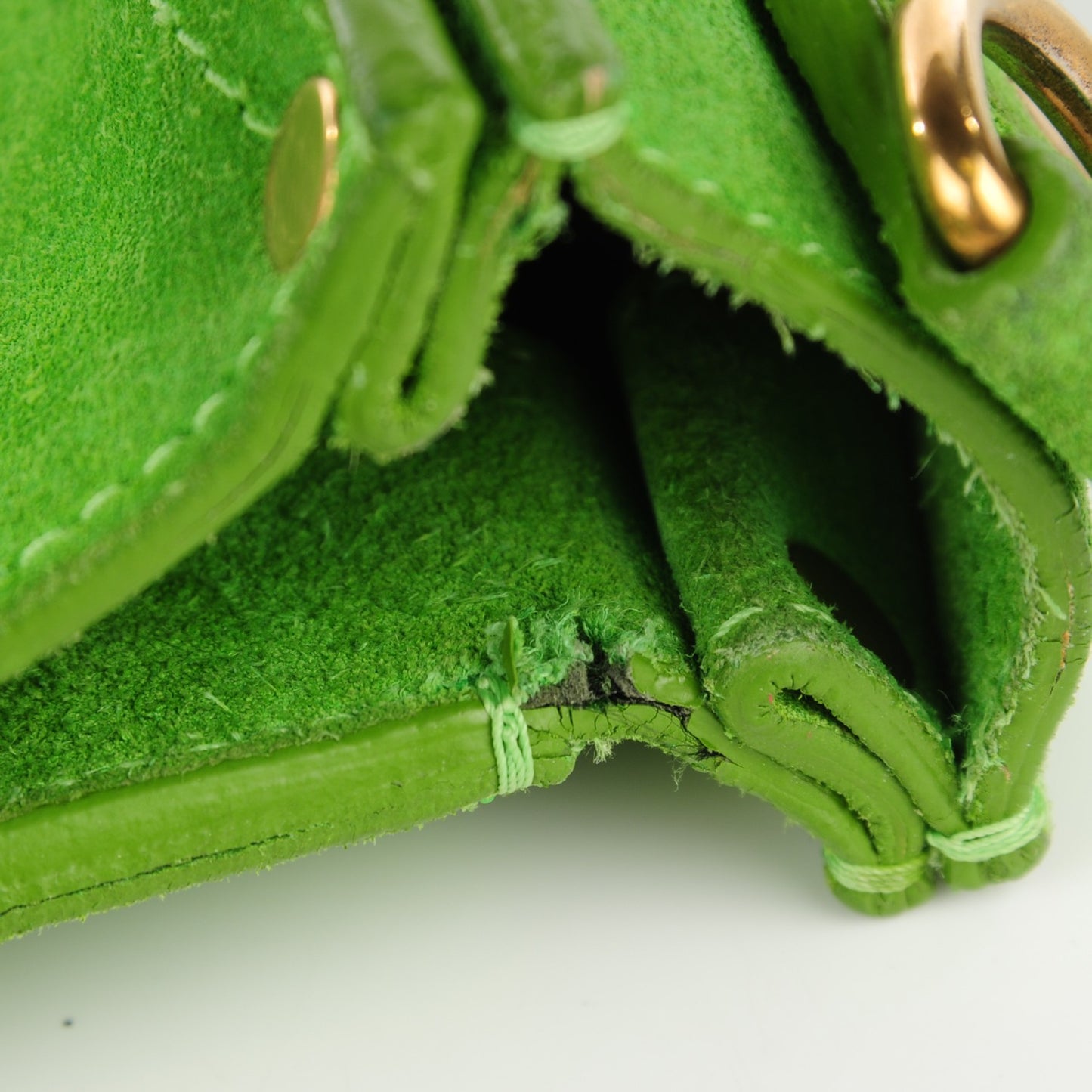 Suede PS1 Tote Tropical Green