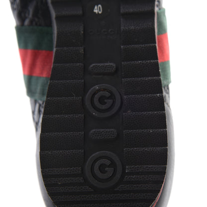 Gucci Microguccissima Web Sneakers 40 Black 13 of 13
