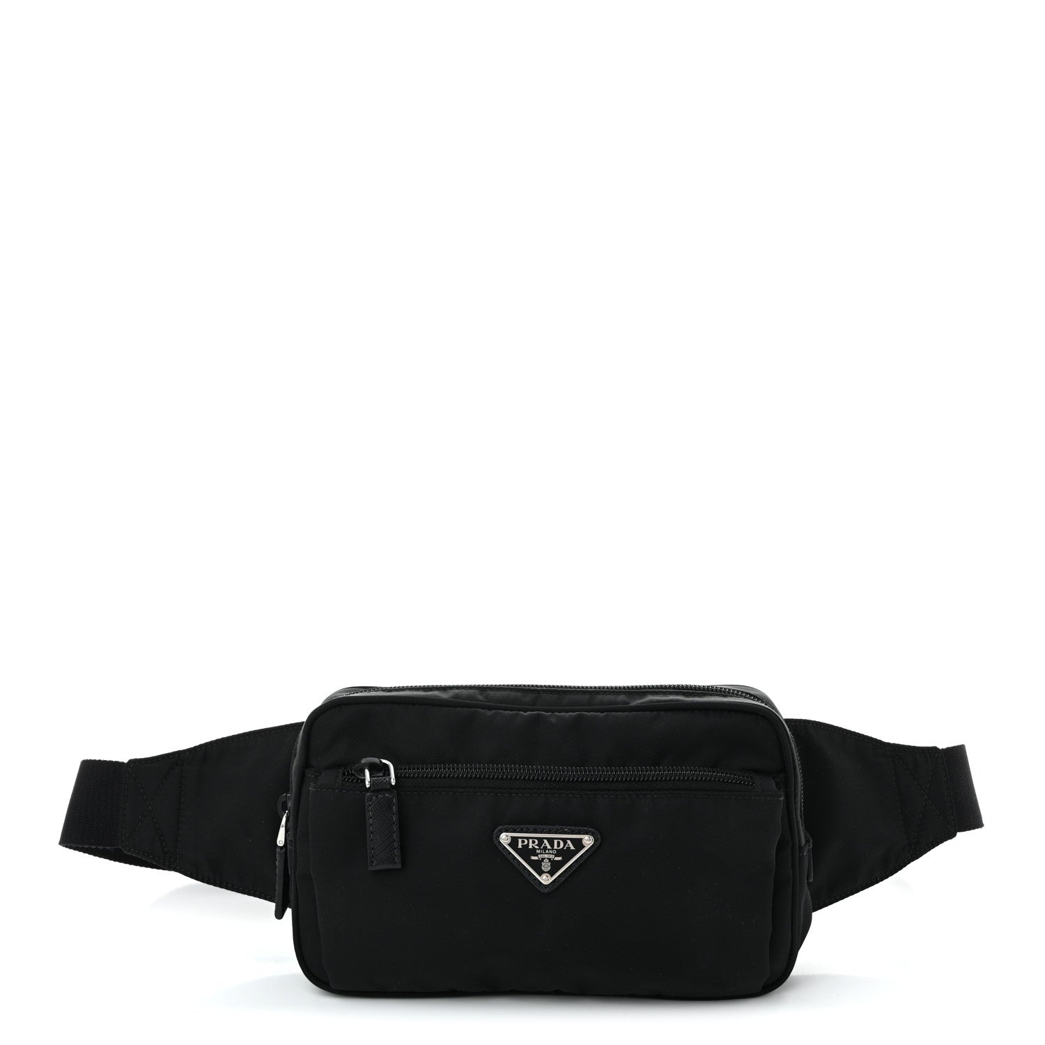 Prada Re-Nylon Saffiano Belt Bag Black 1 of 10