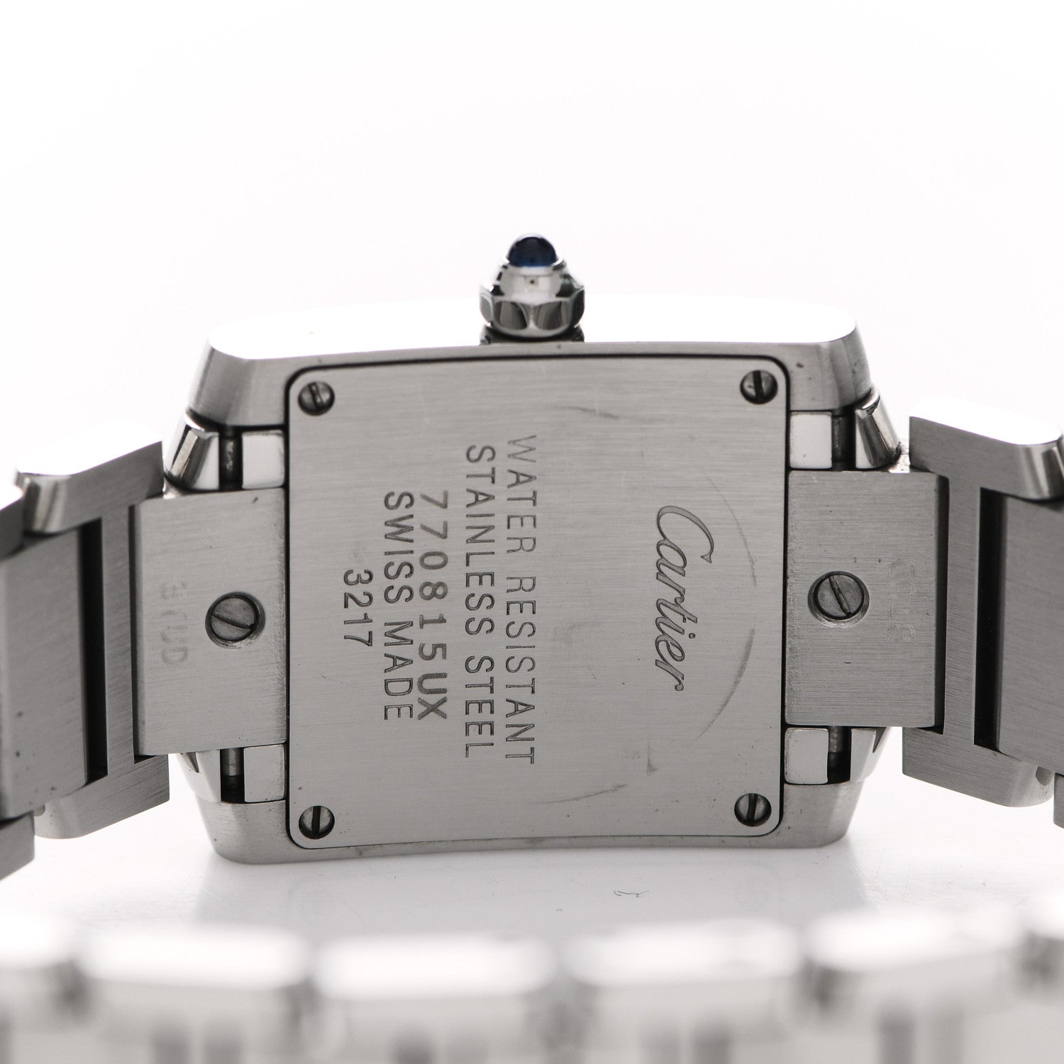 Cartier Stainless Steel 20mm Tank Francaise Quartz Watch 4 of 5
