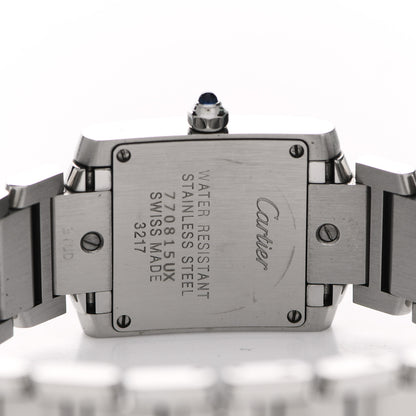 Cartier Stainless Steel 20mm Tank Francaise Quartz Watch 4 of 5
