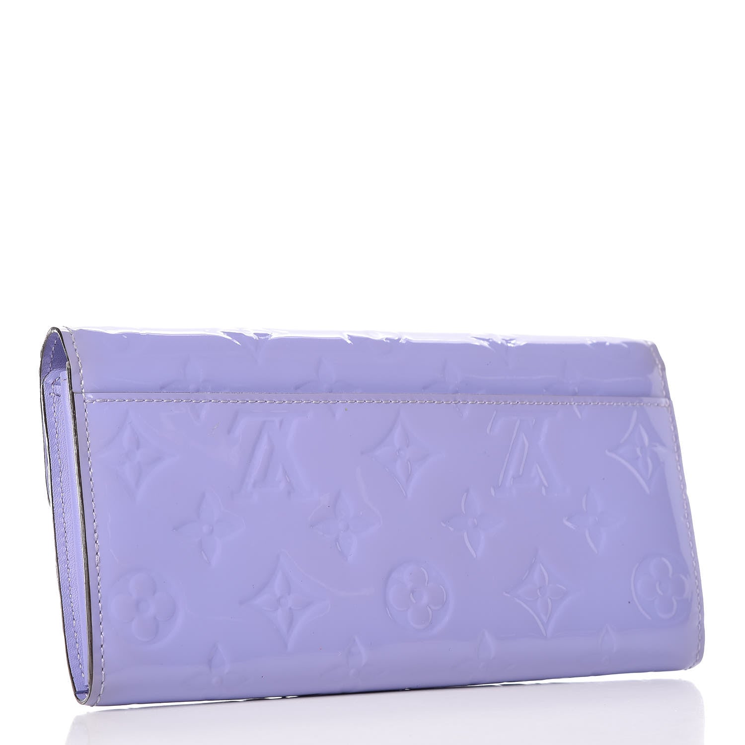 Louis Vuitton Vernis Sarah Wallet NM Lilac 3 of 13