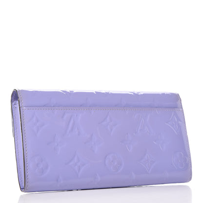 Louis Vuitton Vernis Sarah Wallet NM Lilac 3 of 13