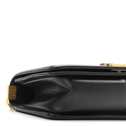 Chanel Lambskin Quilted Medium Boy Flap Black 9 of 12