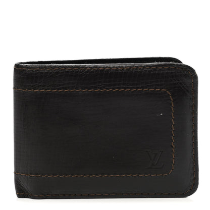 Louis Vuitton Utah 6 Cards Bill Holder Wallet Coffee 1 of 8