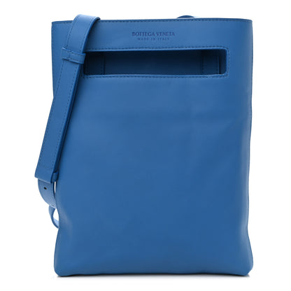 Bottega Veneta Nappa VN Crossbody Messenger Bag Blue 1 of 9