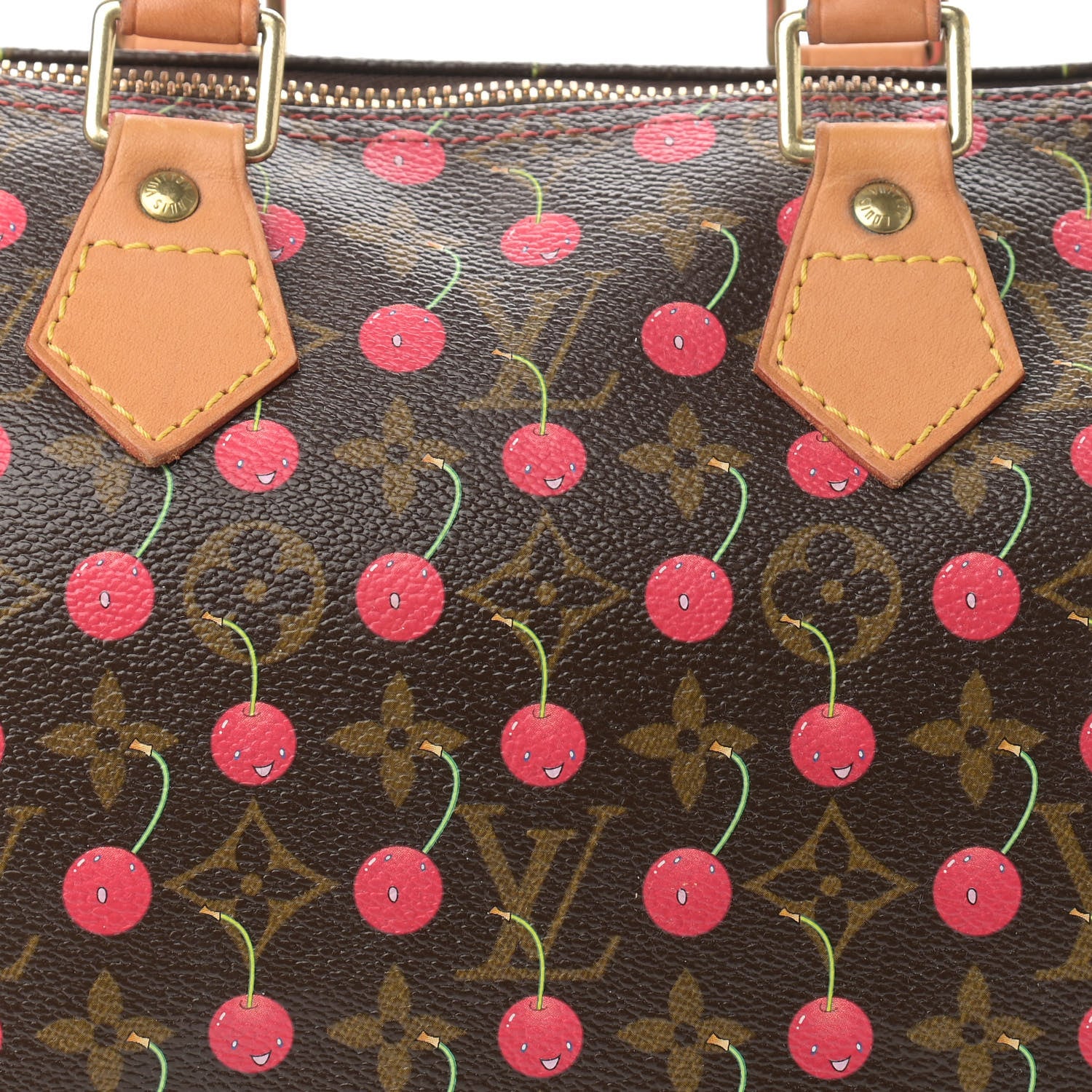 Louis Vuitton Monogram Cerises Speedy 25 8 of 10