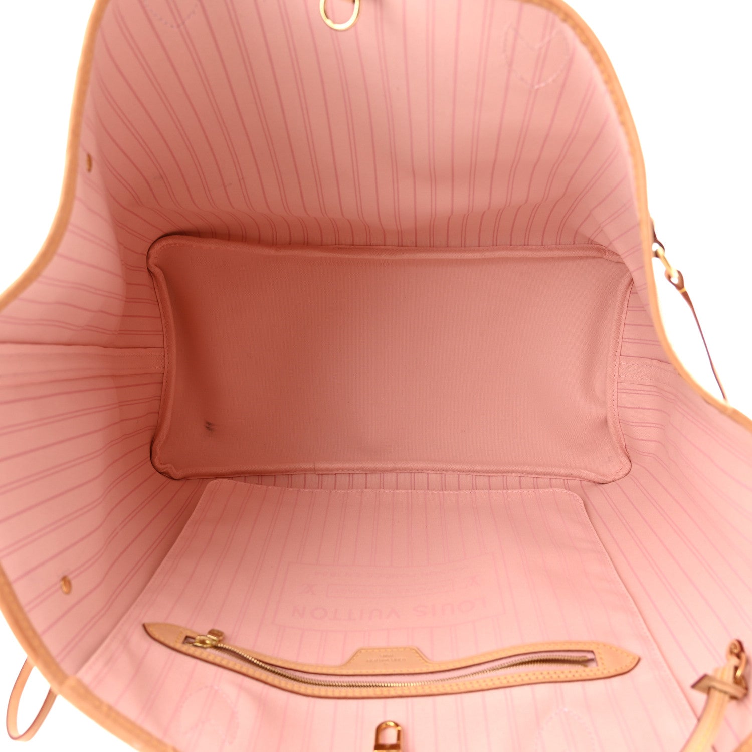 Louis Vuitton Damier Azur Neo Neverfull GM Rose Ballerine 6 of 11