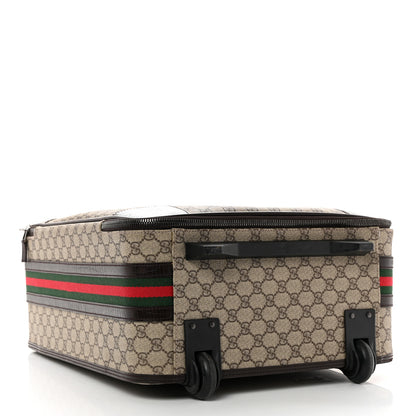 Gucci GG Plus Monogram Small Web Trolley Brown 3 of 13