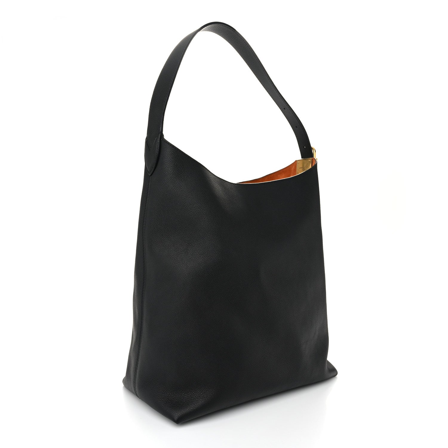 Louis Vuitton Grained Calfskin Low Key Hobo MM Black 4 of 11