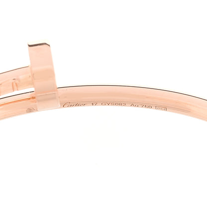 Cartier 18K Pink Gold Small Juste Un Clou Bracelet 17 4 of 5