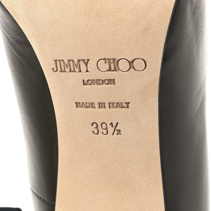 Jimmy Choo Kid Abel 100 Pumps 39.5 Light Smoke 7 of 10