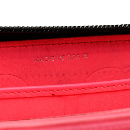 Chanel Calfskin Quilted Cambon Large Gusset Zip Around Wallet Black 8 of 12
