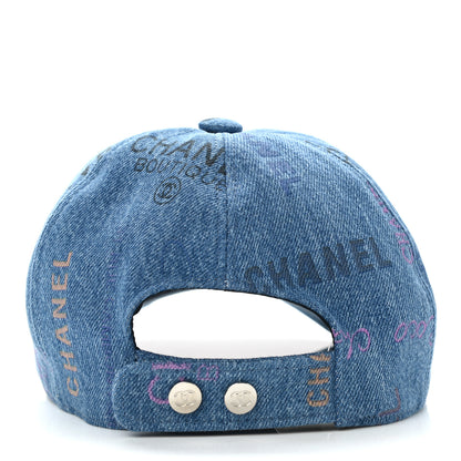 Chanel Denim Mood Cap Hat Blue 6 of 8